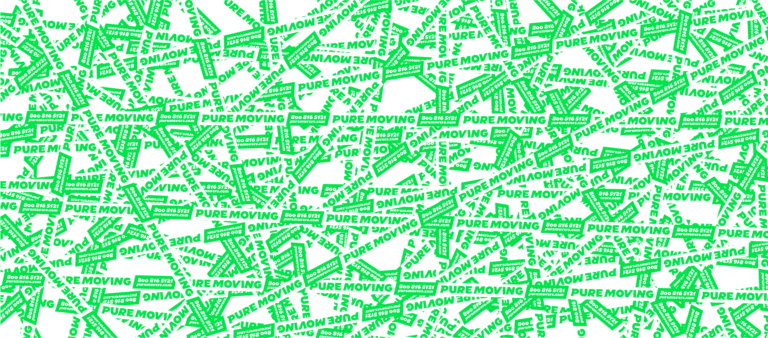 A dense pattern of green 